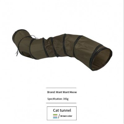 Selection customization cat tunnel/brown/color 9 way cat tunnel toy