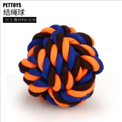 2020 Cotton Rope Chew Toys Durable Teeth Cleaning Throw Tug War Plays Toys